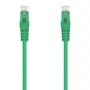 Aisens Cable de Red RJ45 Cat.6a UTP LSZH 0.5 metros Verde, AWG24, 500 MHz